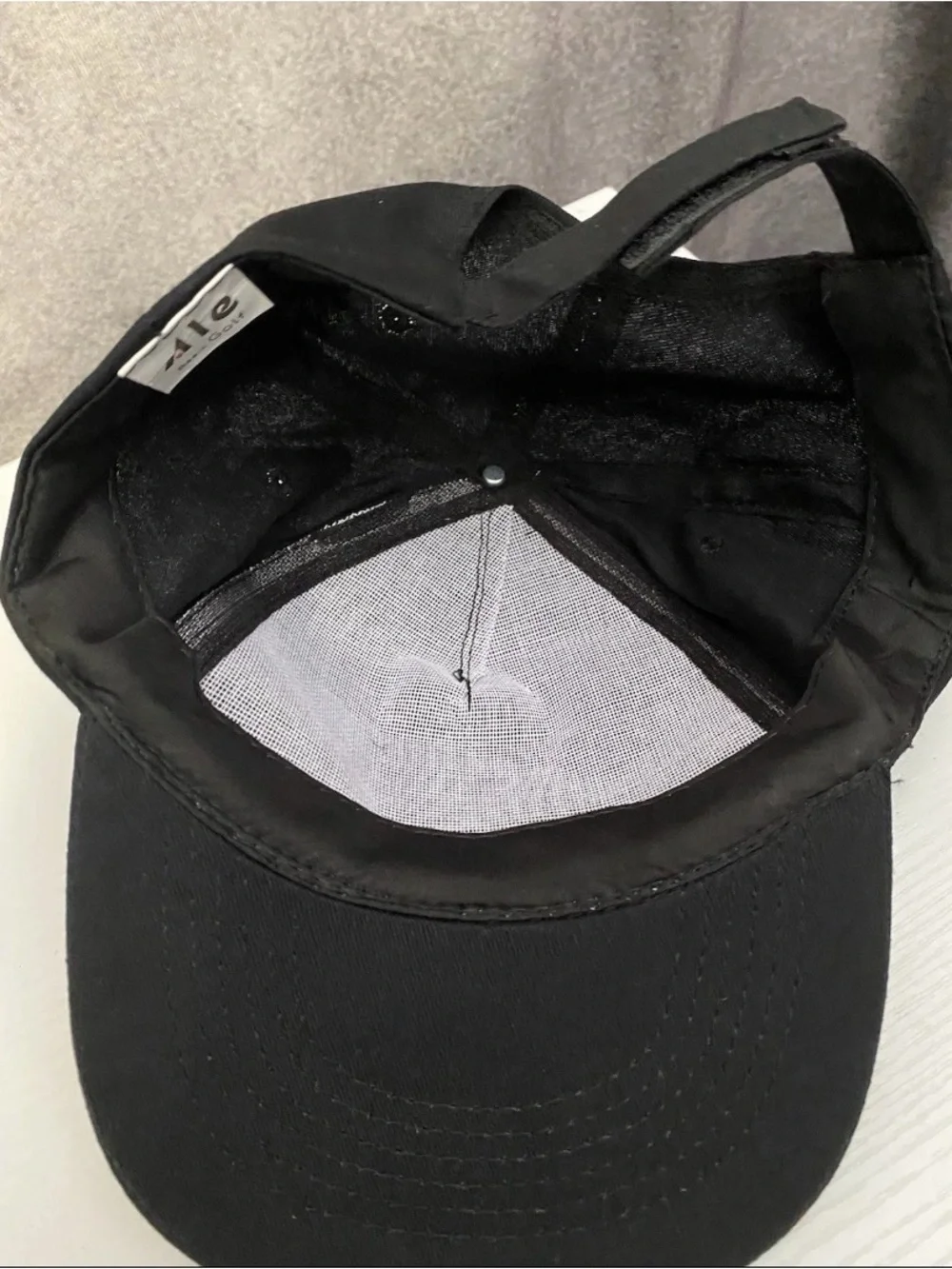 Ale Giro d’Italia Black Adjustable Cotton Canvas Cycling Cap Logo